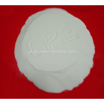 Aṣoju Oluranlowo Rubber Chlorinated Polyethylene CPE 135A